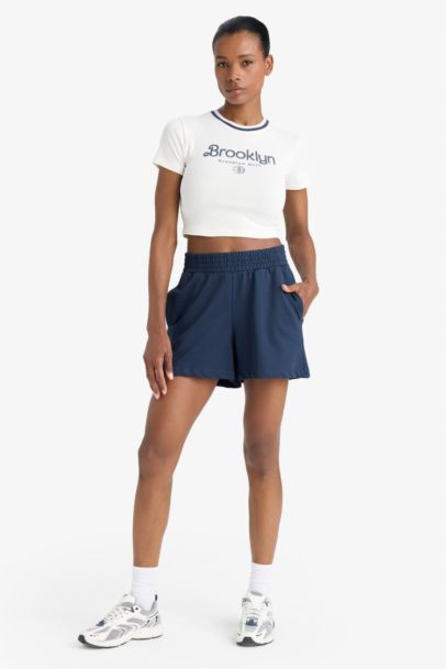 DeFactoFit Oversize Fit Short Leg Sports Shorts