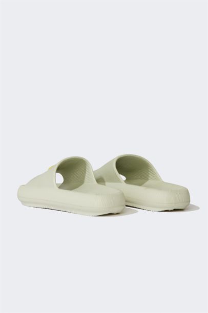 Woman High Sole Slip On Plastic Slippers