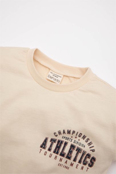 Ensemble de T-Shirt Manches Courtes et Short pour Bébé Garçon