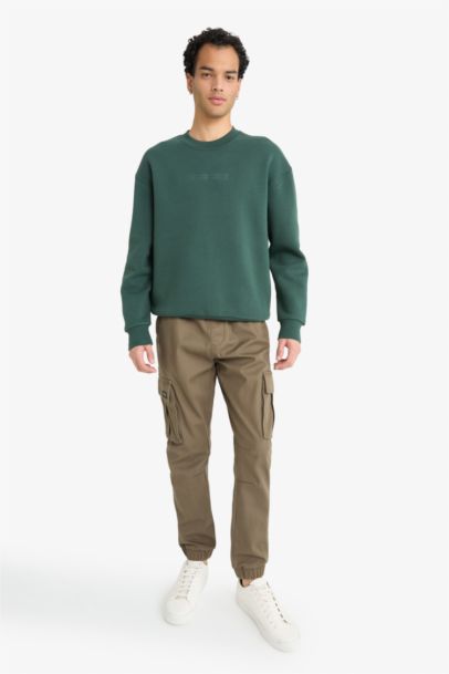 Pantalon cargo jogger Coupe régulière