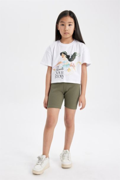 ليجن بناتي قصير مضلع