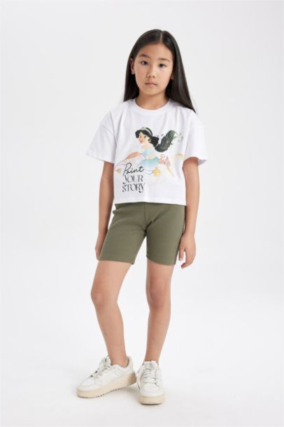 ليجن بناتي قصير مضلع