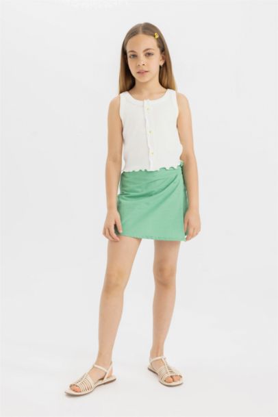 فانيلة بناتي سليم فيت بدون ردن