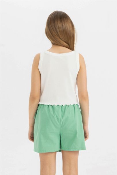 فانيلة بناتي سليم فيت بدون ردن