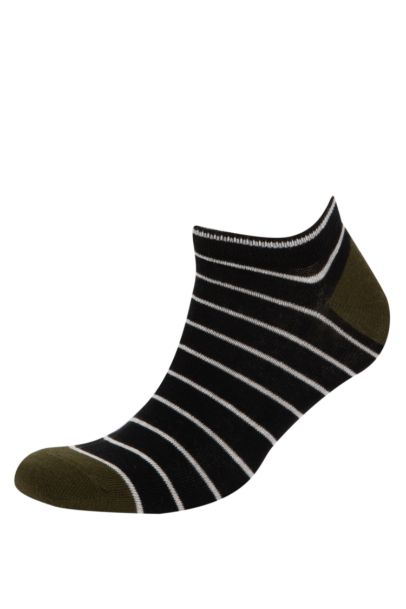 Lot de 5 Chaussettes Courtes en Coton pour Homme
