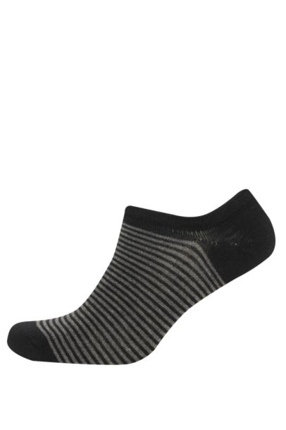 Boy Invisible 5 Piece Cotton Sneaker Socks