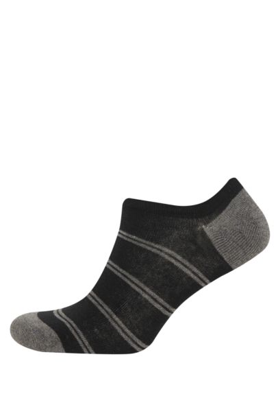 Boy Invisible 5 Piece Cotton Sneaker Socks