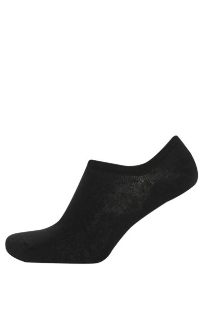 Boy Invisible 5 Piece Cotton Sneaker Socks