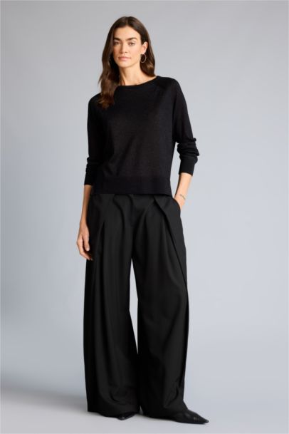 Regular Fıt Bisiklet Yaka Kazak