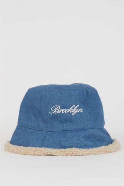 Woman Cotton Embroidered Hat