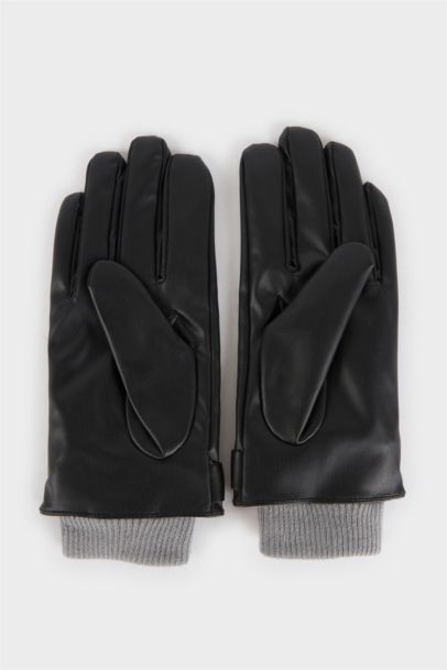 Kadın Suni Deri Eldiven