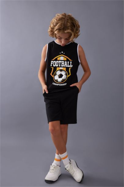 تيشيرت كت ولادي قصة عادية وياخة مستديرة