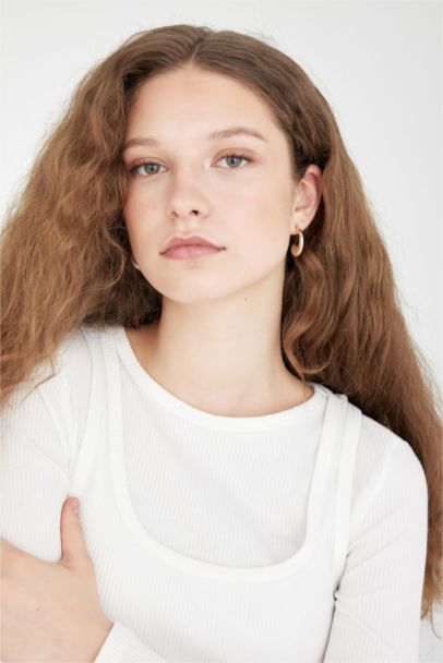 حلق حريمي ذهبي