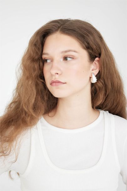 Woman 3 Piece Silver Earrings