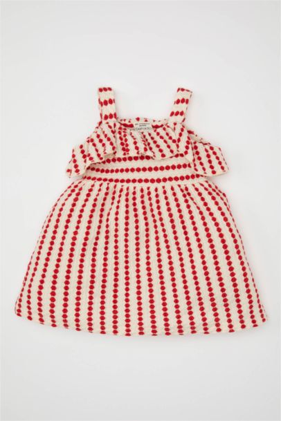 Baby Girl Striped Sleeveless Dress