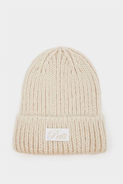 Girl Woven Label Beanie