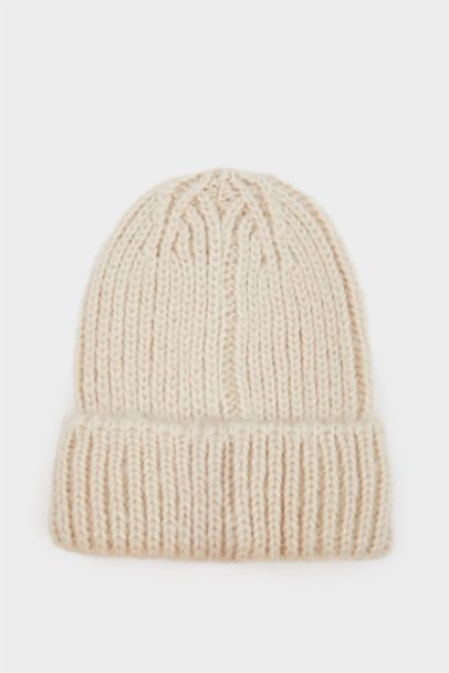 Girl Woven Label Beanie