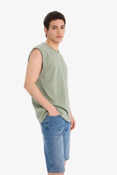 %100 Pamuk Boxy Fit Atlet