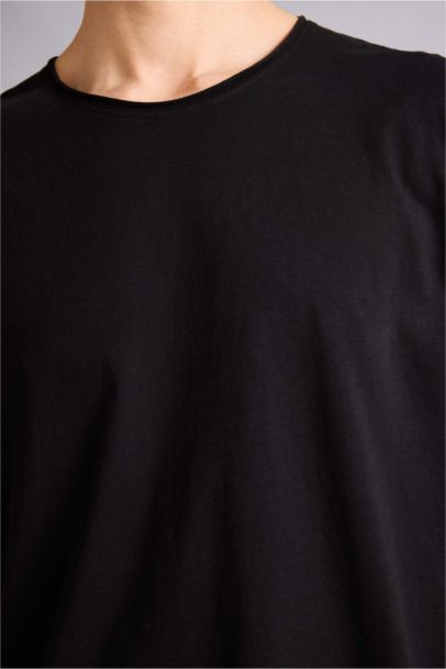 Cotton Boxy Fit Crew Neck Basic Tank Top