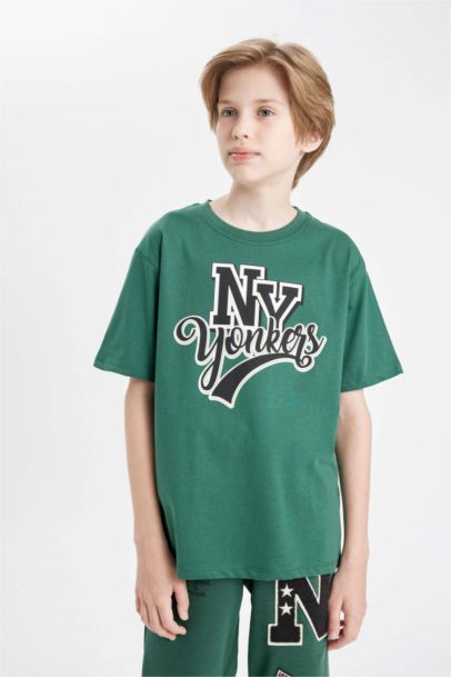 Boy Crew Neck Printed T-Shirt