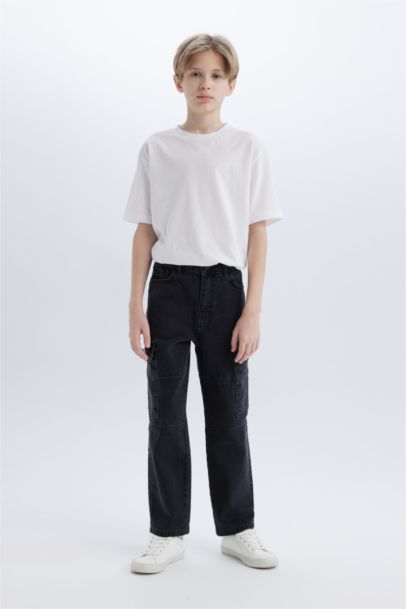 Kargo Fit Jean Pantolon Erkek Çocuk