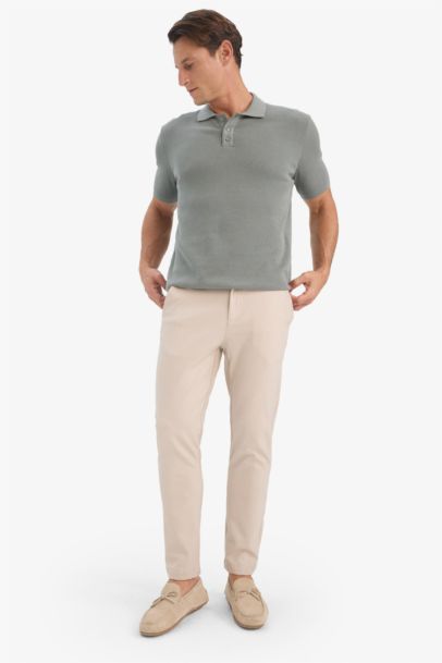 Брюки прямого кроя, тянущиеся во всех направлениях, tailored fit