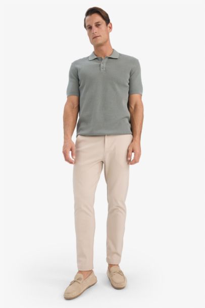 Брюки прямого кроя, тянущиеся во всех направлениях, tailored fit