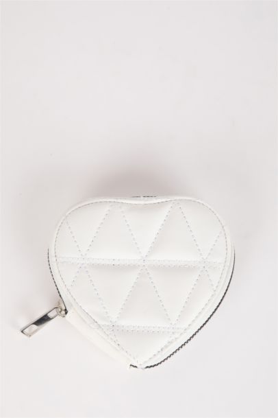 Woman Heart Shaped Coin Purse