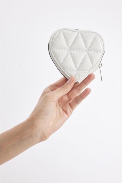 Woman Heart Shaped Coin Purse