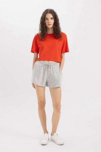 Regular Fit Normal Waist Regular Hem Bermuda