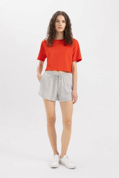 Regular Fit Normal Waist Regular Hem Bermuda