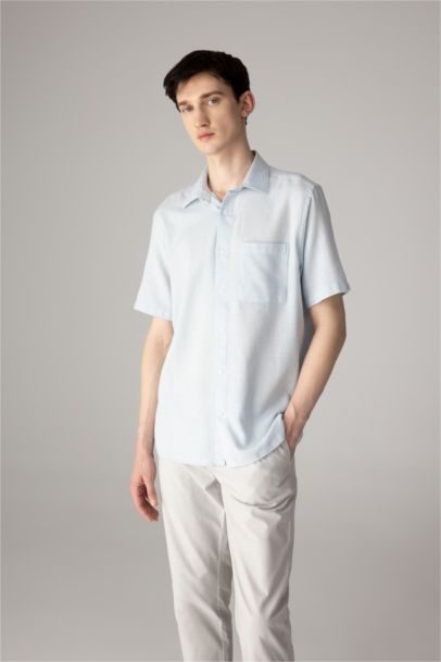 قميص قطن قصة عادية بياخة بولو