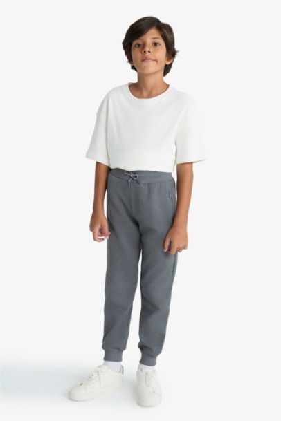 Beli Paçası Lastikli Cepli Jogger Eşofman Altı Erkek Çocuk