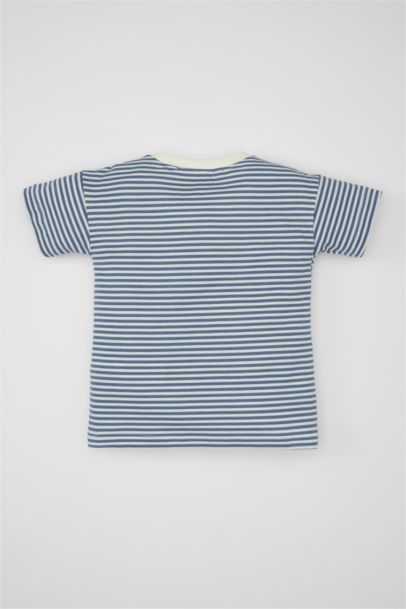 Baby Boy Regular Fit Vehicle Printed T-Shirt