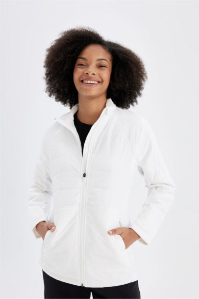 DeFactoFit Waterproof Slim Fit Hooded Zippered Light Thin Jacket