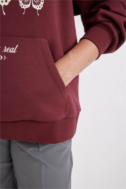 Oversize Fit Long Sleeve Sweatshirt