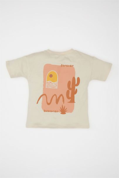 T-Shirt à Manches Courtes imprimé pour Bébé Garçon