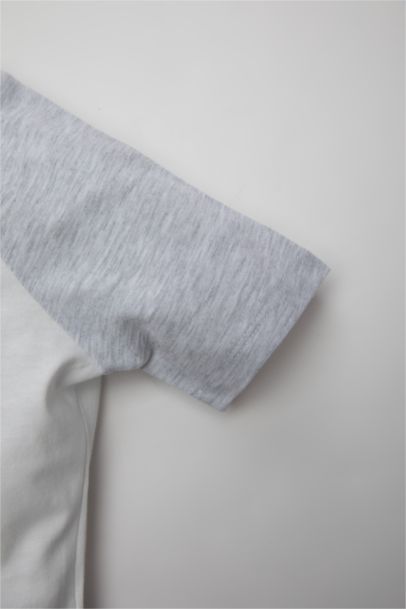 Baby Boy Skateboard Printed 2 Piece T-Shirt