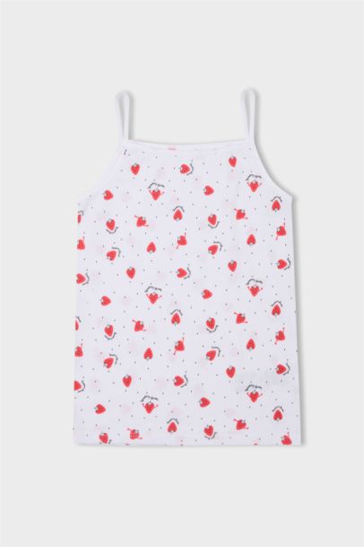 فانيلة بناتي قصة عادية - قطعتين