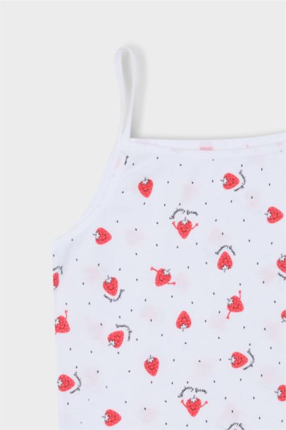 فانيلة بناتي قصة عادية - قطعتين