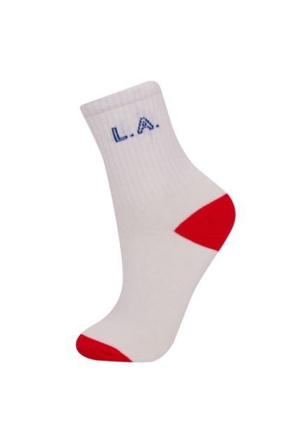 Boy 3 Piece Cotton Long Socks