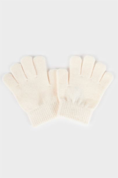 Girl Knitted 2 Piece Gloves