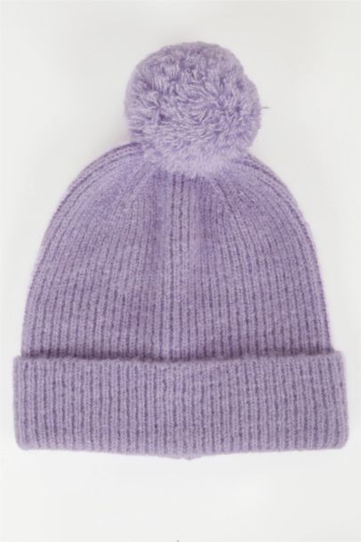 Baby Girl Pompom Beanie