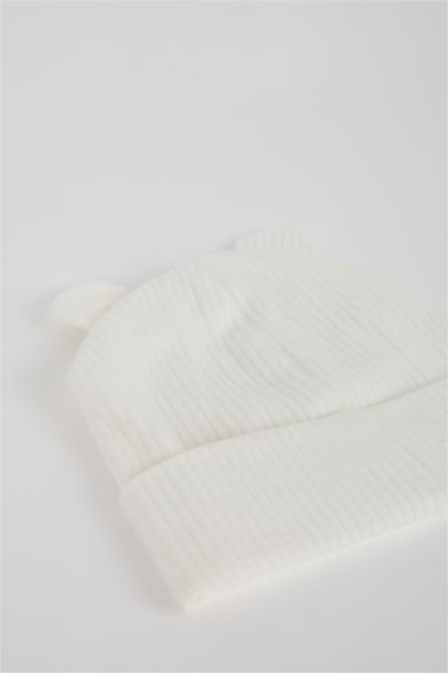 Girl Baby Ribbed Camisole Beanie Scarf 2 Piece Set