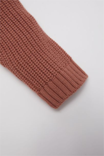 Свитер с круглым вырезом для малышей девочек