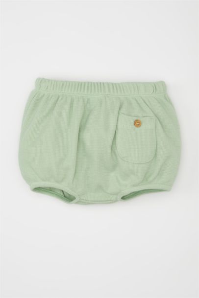 Baby Boy Dinosaur Printed Waffle 2 Piece Set