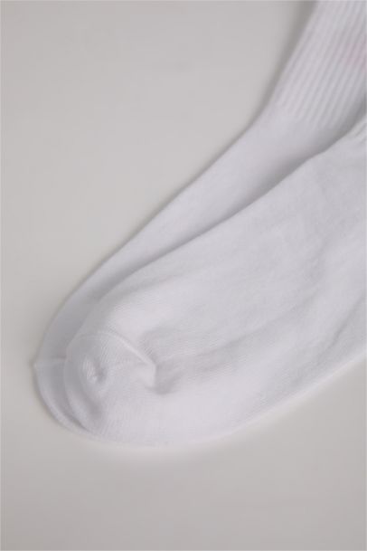 Unisex Pamuklu Kova Burcu Simgeli Soket Çorap