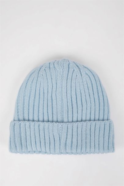 Erkek Bebek 2'li Takım Etiket Baskılı İçi Polar Astarlı Boyunluk Bere