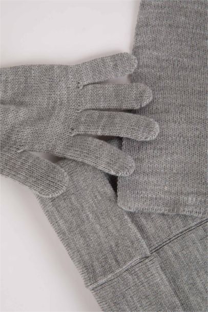 Ensemble écharpe, bonnet et gants en tricot pour Garçon