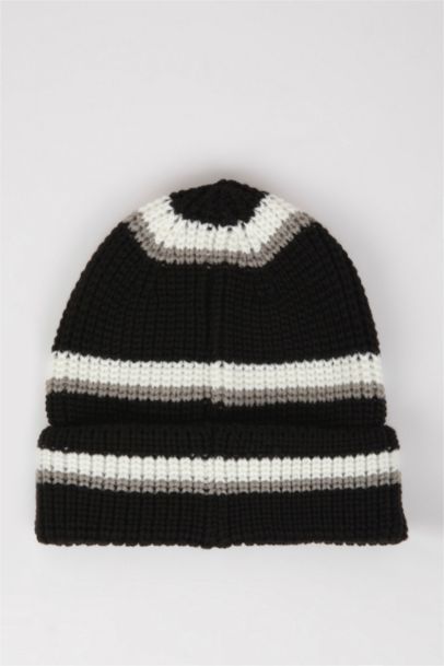 Erkek Çocuk Etiket Baskılı 2'li Triko Atkı